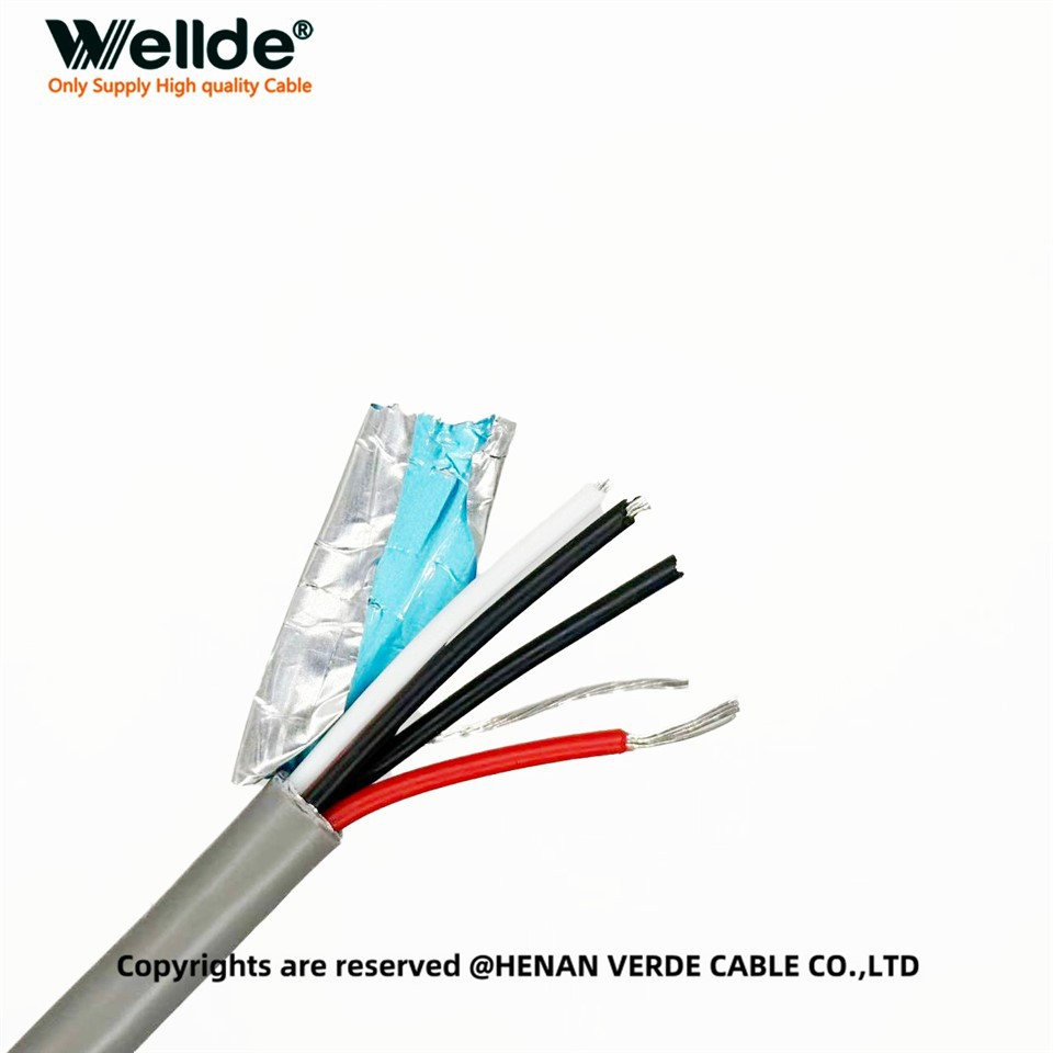 4jádrový 0,5mm flexibilní ovládací kabel