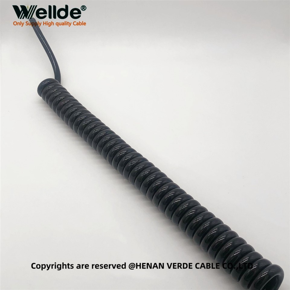 PVC Data Extension Coiled Cable
